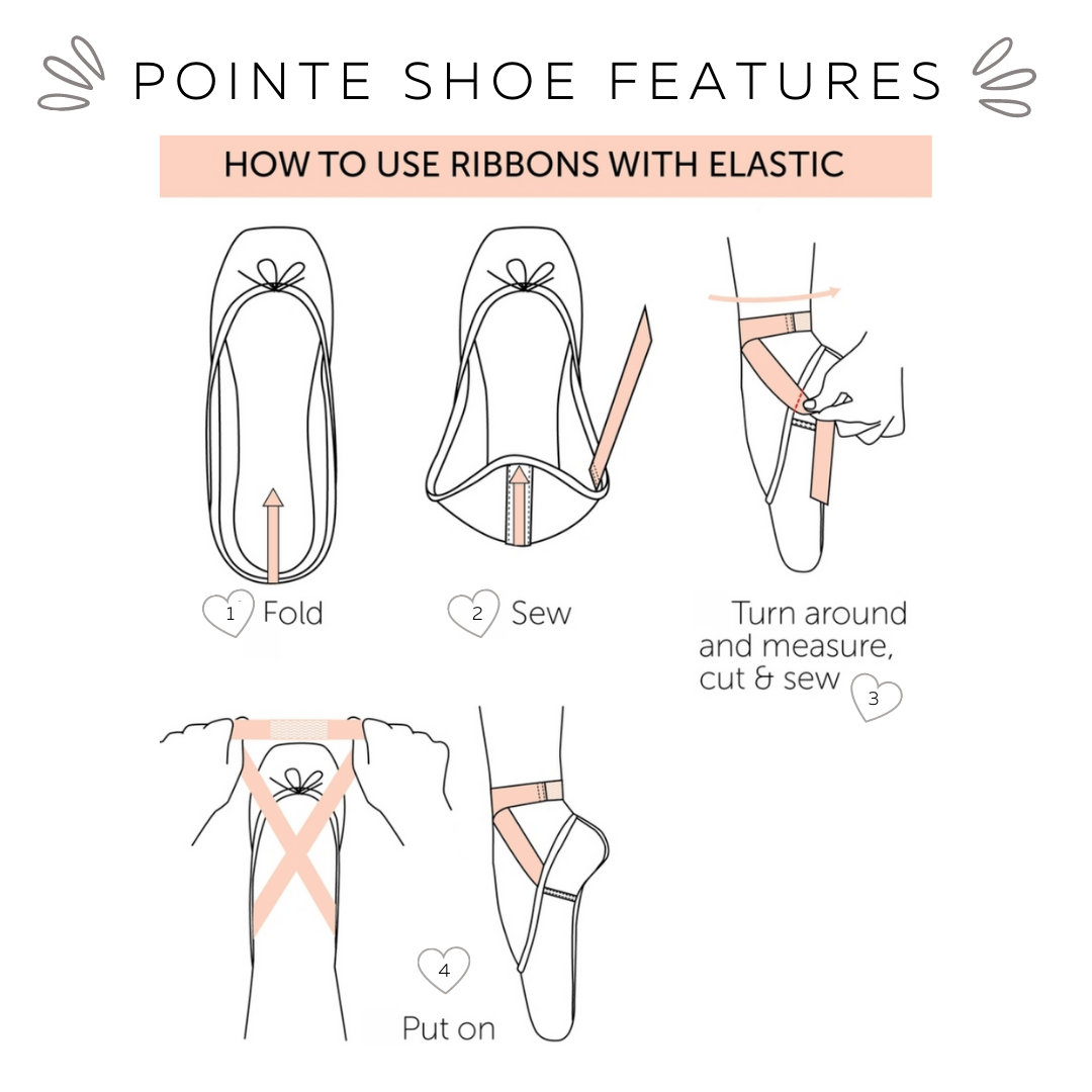 September 5 - Pointe Shoe Features - Elastics